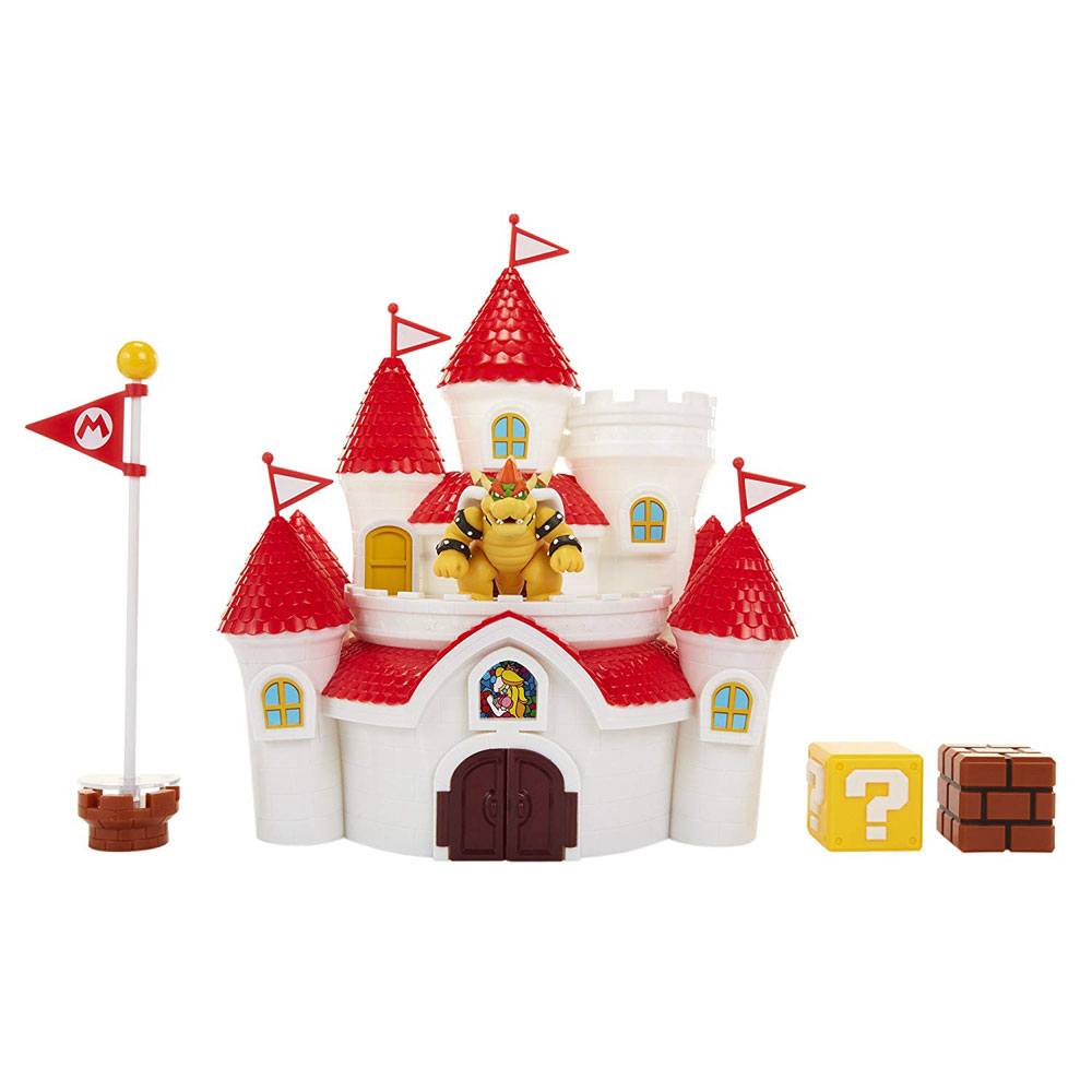 World of Nintendo Playset Super Mario Mushroom Kingdom Castle