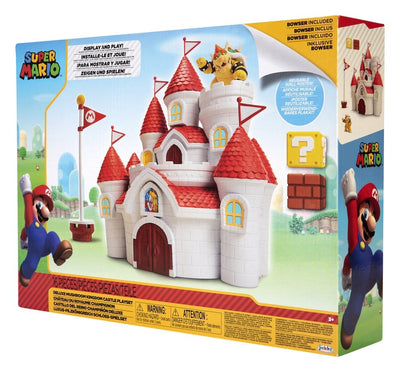 World of Nintendo Playset Super Mario Mushroom Kingdom Castle