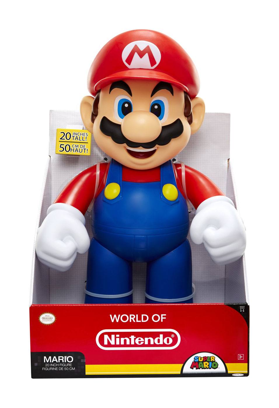 World of Nintendo Big Figs Action Figure Super Mario 50 cm Case (4)