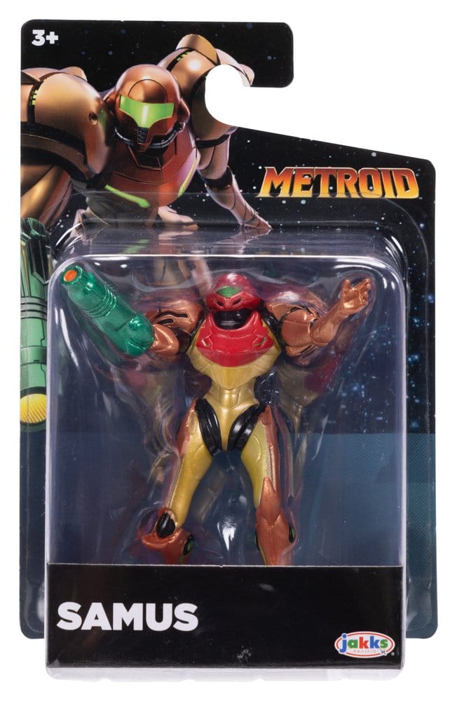 World of Nintendo Metroid Actionfigure Samus 6 cm