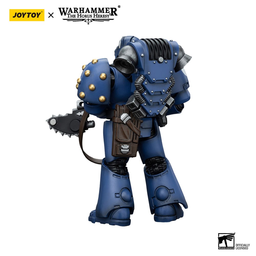 Warhammer The Horus Heresy Action Figure 1/18 Ultramarines MK VI Tactical Squad Legionary with Bolter&amp; Chainblade 20 cm