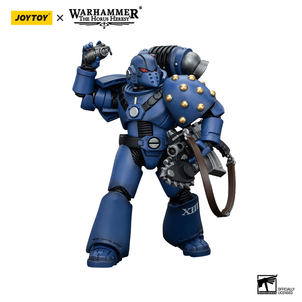 Warhammer The Horus Heresy Action Figure 1/18 Ultramarines MK VI Tactical Squad Legionary with Bolter&amp; Chainblade 20 cm