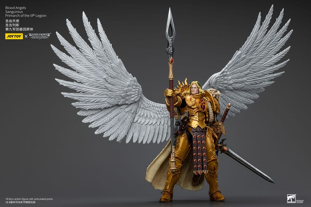 Warhammer The Horus Heresy Action Figure 1/18 Blood Angels Sanguinius Primarch of the IXth Legion 19 cm