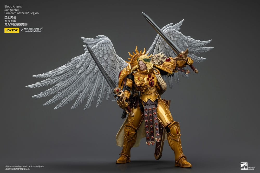 Warhammer The Horus Heresy Action Figure 1/18 Blood Angels Sanguinius Primarch of the IXth Legion 19 cm