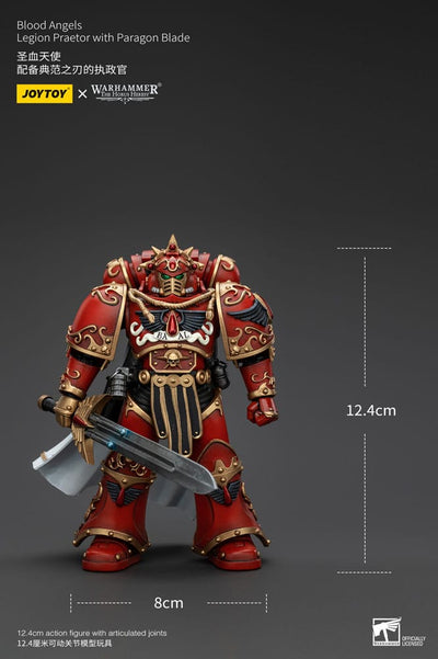 Warhammer The Horus Heresy Action Figure 1/18 Blood Angels Legion Praetor with Paragon Blade 13 cm