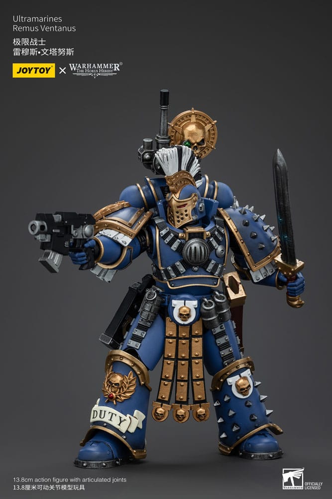 Warhammer The Horus Heresy Action Figure 1/18 Ultramarines Remus Ventanus 14 cm