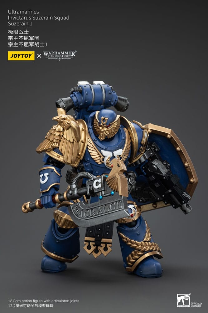 Warhammer The Horus Heresy Action Figure 1/18 Ultramarines Invictarus Suzerain Squad Suzerain 1 12 cm