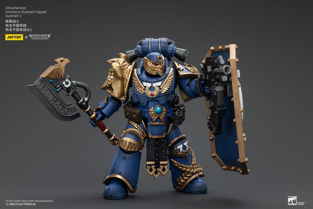 Warhammer The Horus Heresy Action Figure 1/18 Ultramarines Invictarus Suzerain Squad Suzerain 1 12 cm