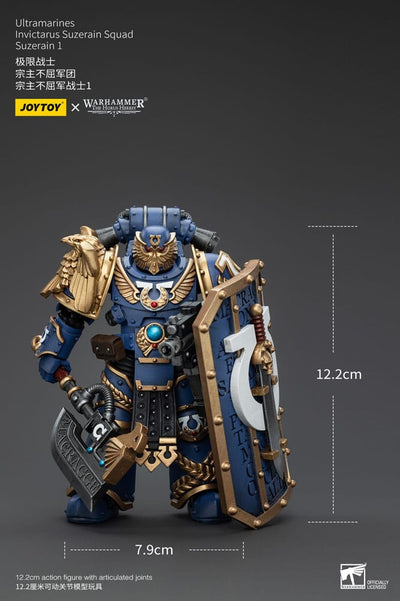 Warhammer The Horus Heresy Action Figure 1/18 Ultramarines Invictarus Suzerain Squad Suzerain 1 12 cm