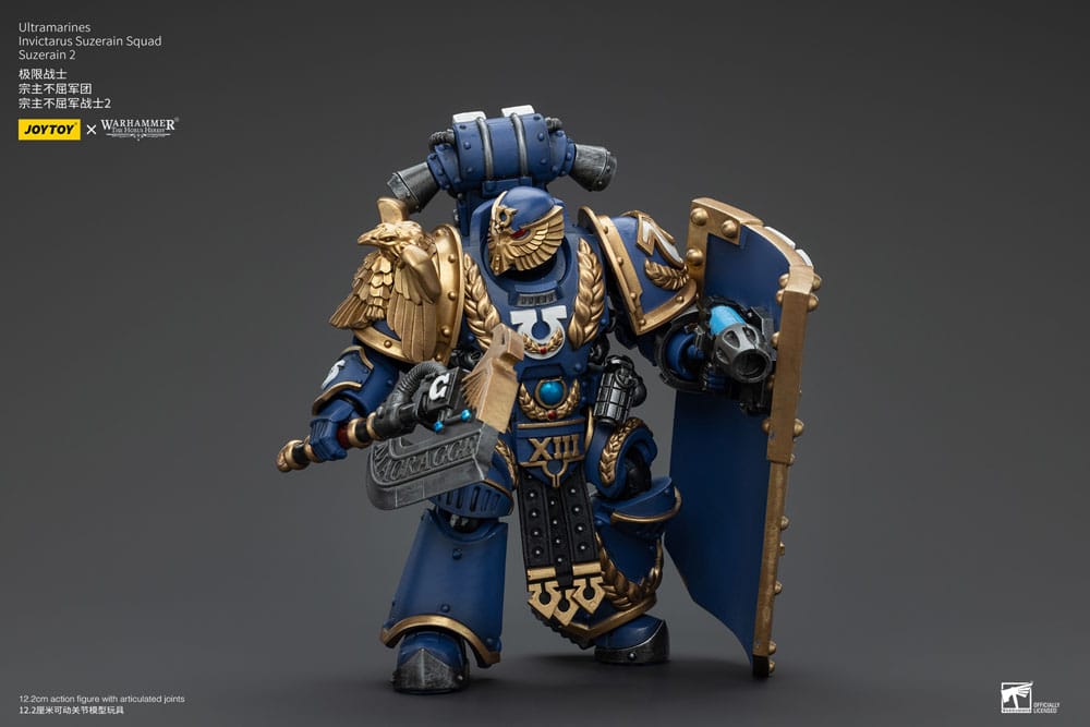 Warhammer The Horus Heresy Action Figure 1/18 Ultramarines Invictarus Suzerain Squad Suzerain 2 12 cm