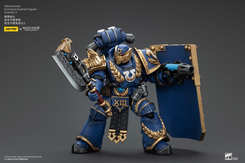 Warhammer The Horus Heresy Action Figure 1/18 Ultramarines Invictarus Suzerain Squad Suzerain 2 12 cm