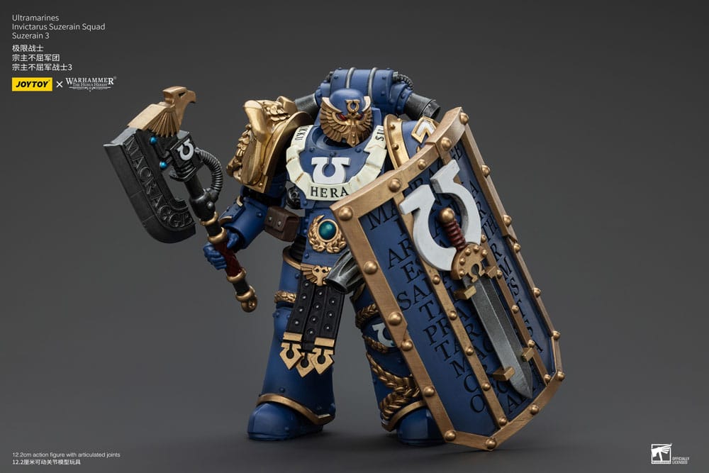 Warhammer The Horus Heresy Action Figure 1/18 Ultramarines Invictarus Suzerain Squad Suzerain 3 12 cm