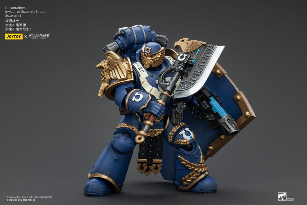 Warhammer The Horus Heresy Action Figure 1/18 Ultramarines Invictarus Suzerain Squad Suzerain 3 12 cm