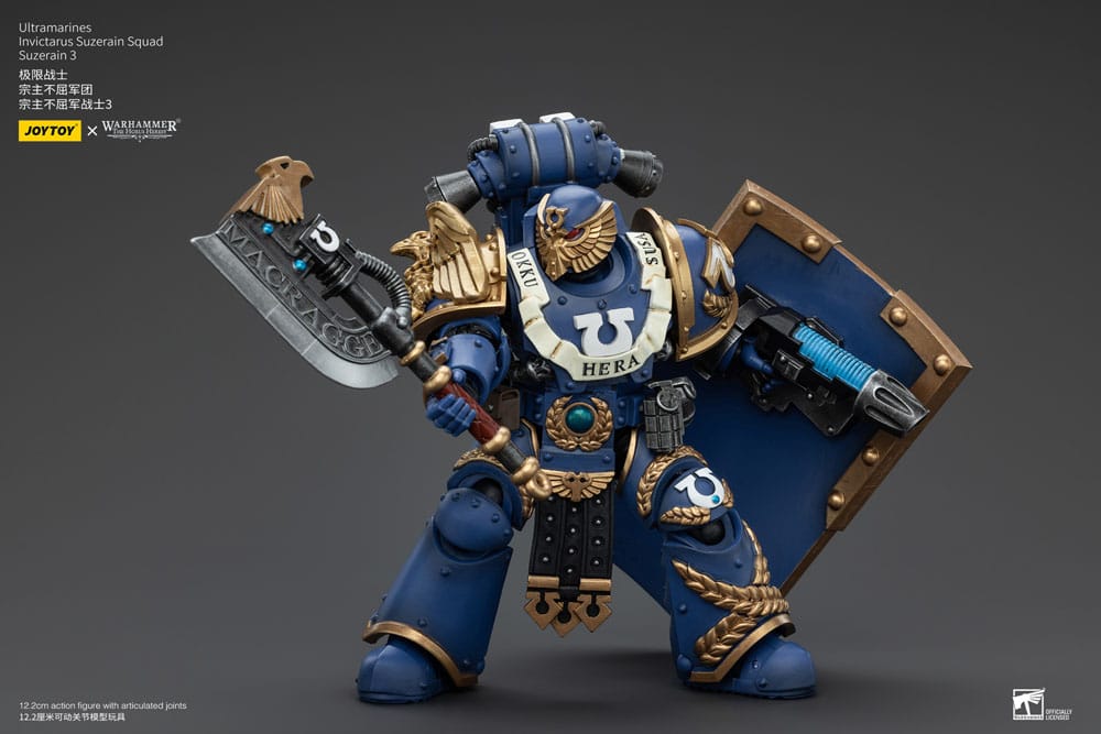 Warhammer The Horus Heresy Action Figure 1/18 Ultramarines Invictarus Suzerain Squad Suzerain 3 12 cm