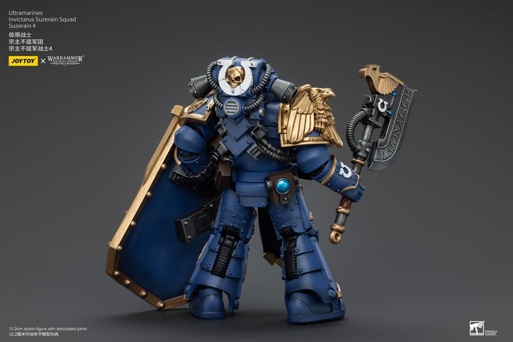 Warhammer The Horus Heresy Action Figure 1/18 Ultramarines Invictarus Suzerain Squad Suzerain 4 12 cm