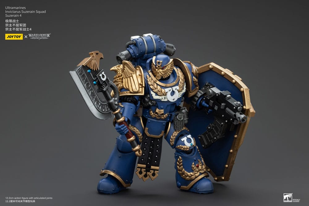 Warhammer The Horus Heresy Action Figure 1/18 Ultramarines Invictarus Suzerain Squad Suzerain 4 12 cm