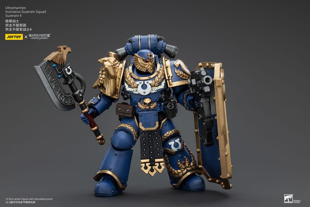 Warhammer The Horus Heresy Action Figure 1/18 Ultramarines Invictarus Suzerain Squad Suzerain 4 12 cm