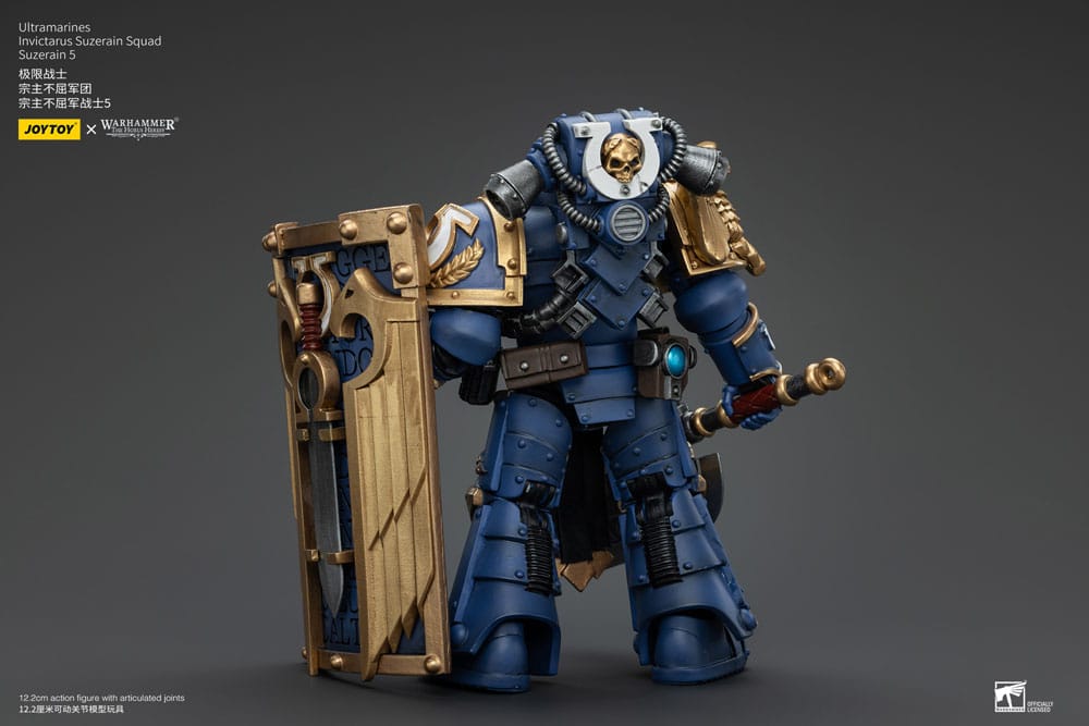 Warhammer The Horus Heresy Action Figure 1/18 Ultramarines Invictarus Suzerain Squad Suzerain 5 12 cm