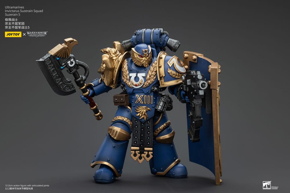 Warhammer The Horus Heresy Action Figure 1/18 Ultramarines Invictarus Suzerain Squad Suzerain 5 12 cm