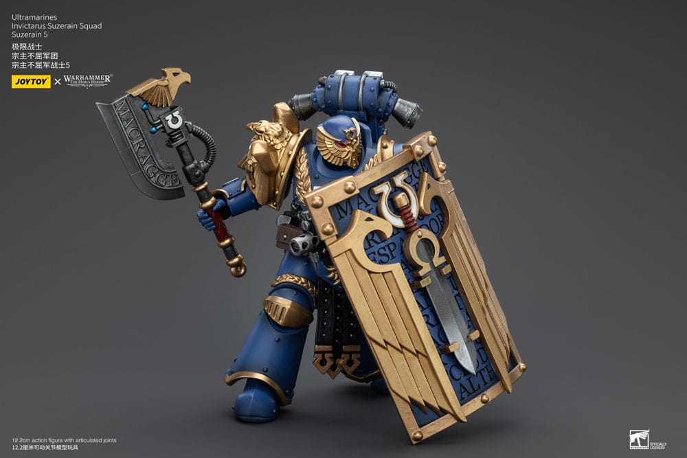 Warhammer The Horus Heresy Action Figure 1/18 Ultramarines Invictarus Suzerain Squad Suzerain 5 12 cm