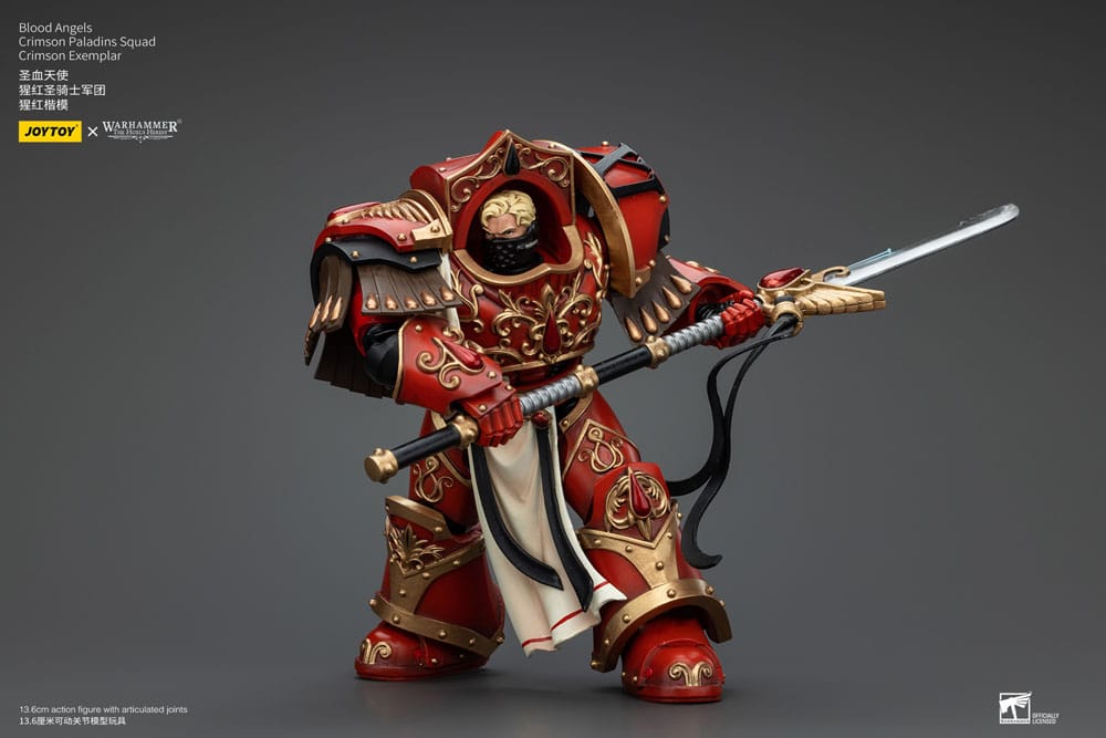 Warhammer The Horus Heresy Action Figure 1/18 Blood Angels Crimson Paladins Squad Crimson Exemplar 14 cm