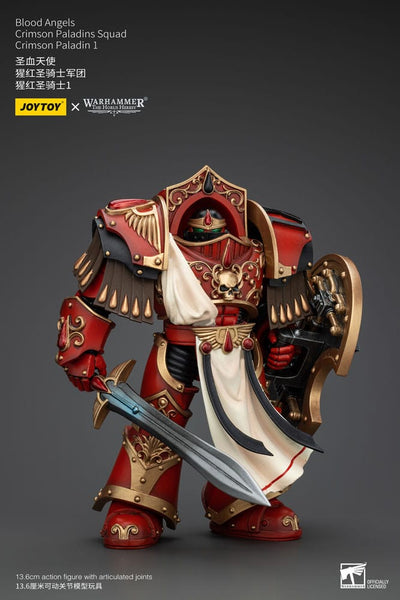 Warhammer The Horus Heresy Action Figure 1/18 Blood Angels Crimson Paladins Squad Crimson Paladin 1 14 cm