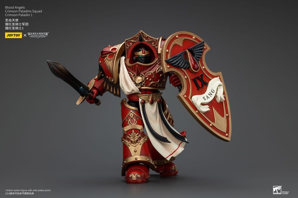 Warhammer The Horus Heresy Action Figure 1/18 Blood Angels Crimson Paladins Squad Crimson Paladin 1 14 cm