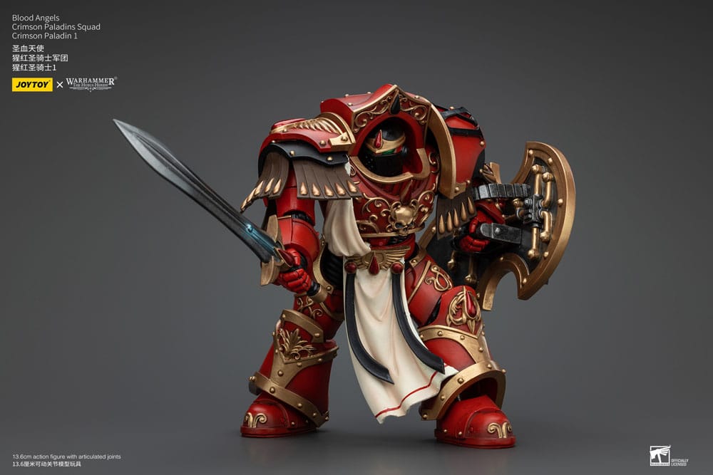 Warhammer The Horus Heresy Action Figure 1/18 Blood Angels Crimson Paladins Squad Crimson Paladin 1 14 cm