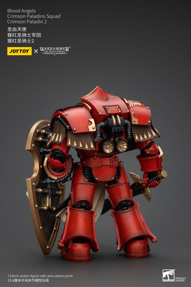 Warhammer The Horus Heresy Action Figure 1/18 Blood Angels Crimson Paladins Squad Crimson Paladin 2 14 cm