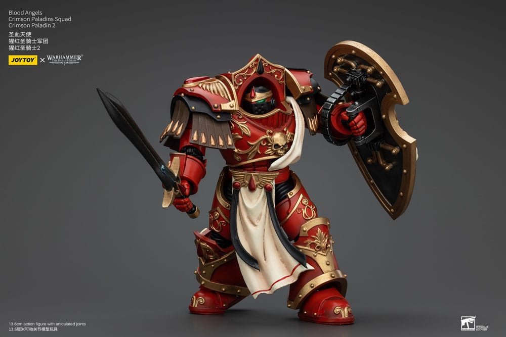 Warhammer The Horus Heresy Action Figure 1/18 Blood Angels Crimson Paladins Squad Crimson Paladin 2 14 cm