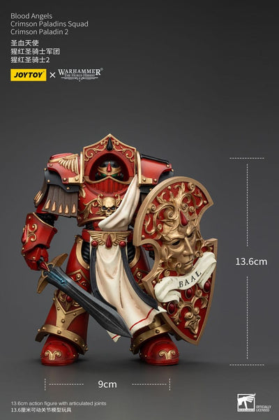 Warhammer The Horus Heresy Action Figure 1/18 Blood Angels Crimson Paladins Squad Crimson Paladin 2 14 cm