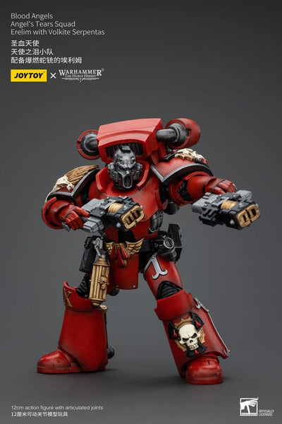 Warhammer The Horus Heresy Action Figure 1/18 Blood Angels Angel's Tears SquadErelim with Volkite Serpentas 12 cm