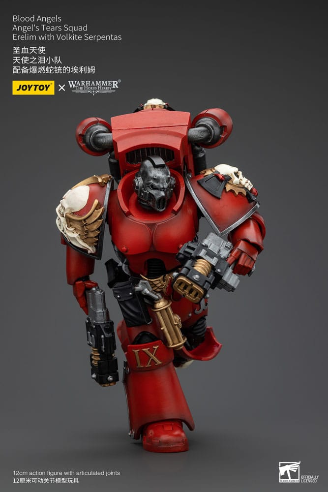 Warhammer The Horus Heresy Action Figure 1/18 Blood Angels Angel's Tears SquadErelim with Volkite Serpentas 12 cm