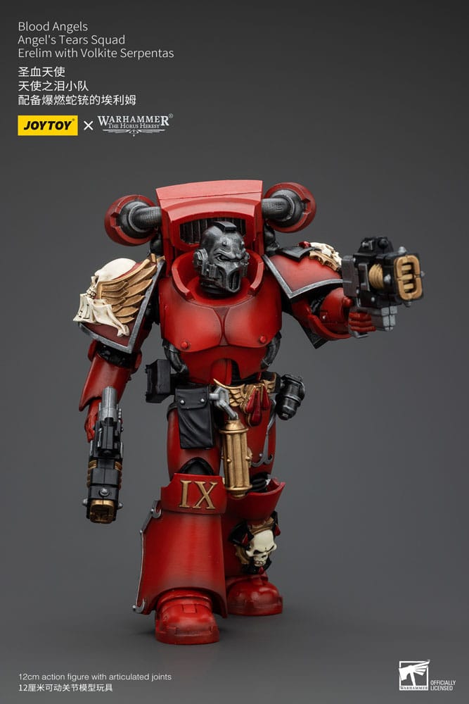 Warhammer The Horus Heresy Action Figure 1/18 Blood Angels Angel's Tears SquadErelim with Volkite Serpentas 12 cm