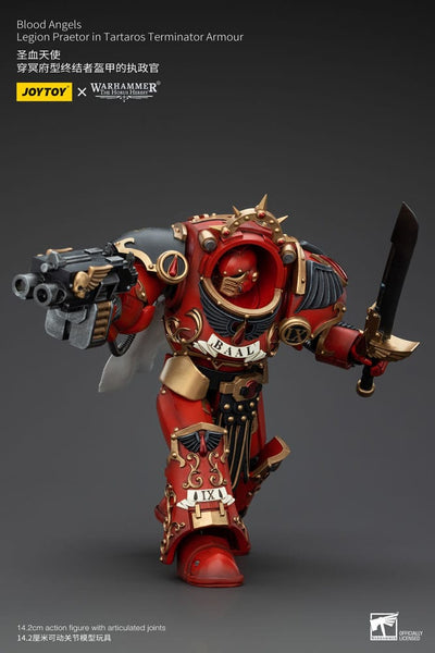 Warhammer The Horus Heresy Action Figure 1/18 Blood Angels Legion Praetor in Tartaros Terminator Armour 14 cm