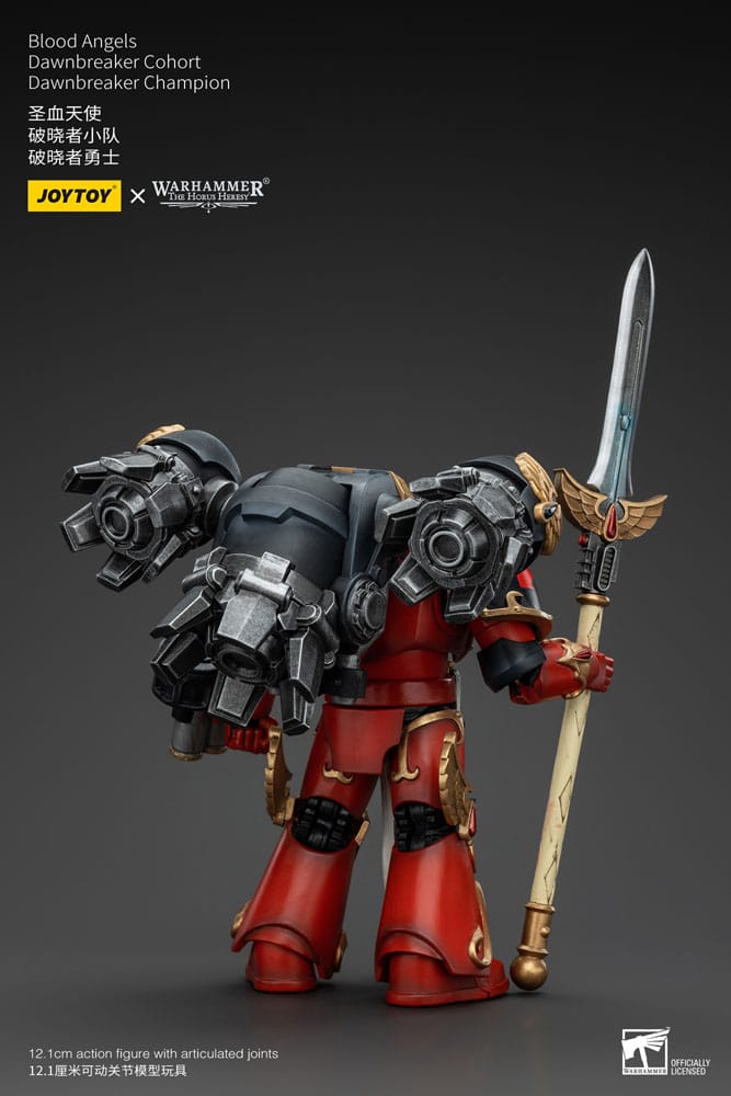 Warhammer The Horus Heresy Action Figure 1/18 Blood Angels Raldoron First Captain of the Blood Angels 13 cm