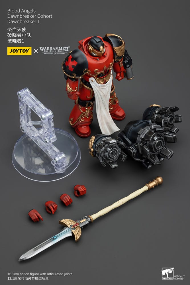 Warhammer The Horus Heresy Action Figure 1/18 Blood Angels Dawnbreaker Cohort Dawnbreaker 1 13 cm