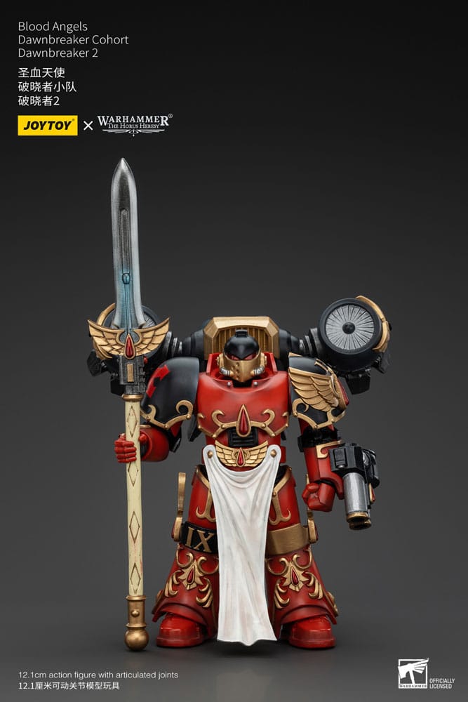 Warhammer The Horus Heresy Action Figure 1/18 Blood Angels Dawnbreaker Cohort Dawnbreaker 2 13 cm