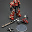 Warhammer 40k Action Figure 1/18 World Eaters Khorne Berzerker with Eviscerator Chainsword 13 cm