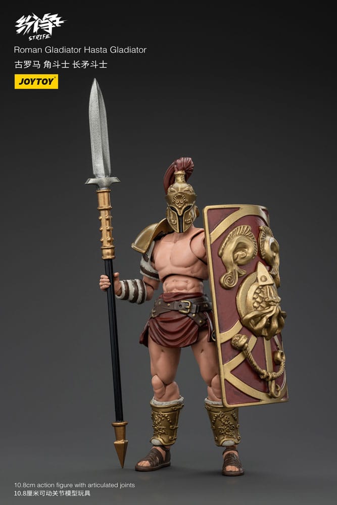 Strife Action Figure 1/18 Roman Gladiator Hasta Gladiator 11 cm