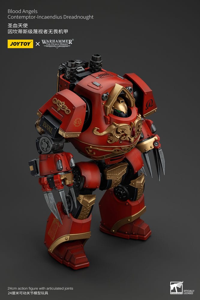 Warhammer The Horus Heresy Action Figure 1/18 Blood Angels Contemptor-Incaendius Dreadnought 24 cm    - Damaged packaging