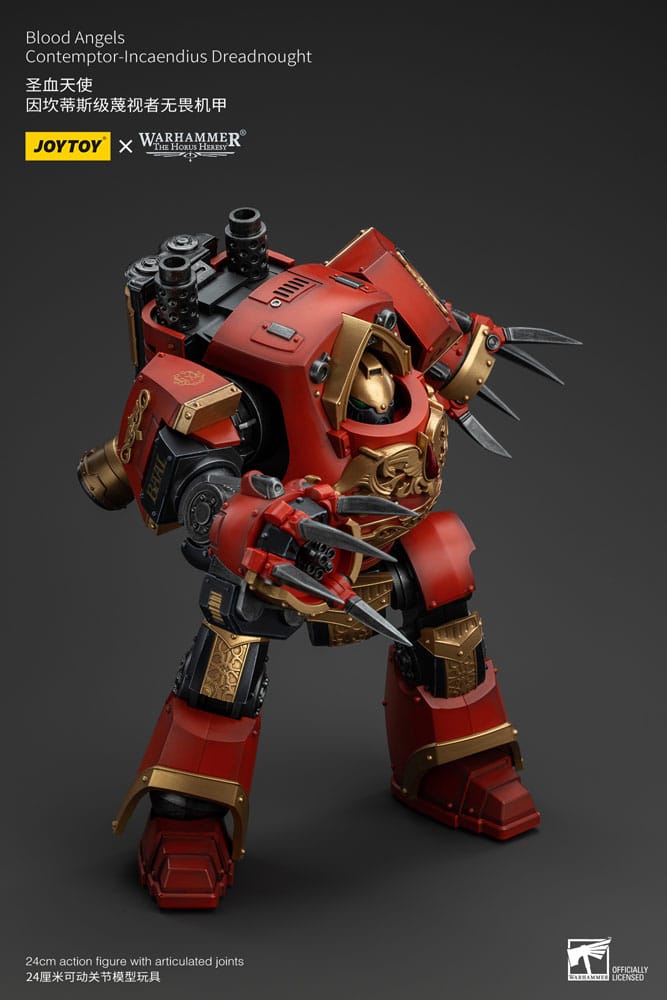 Warhammer The Horus Heresy Action Figure 1/18 Blood Angels Contemptor-Incaendius Dreadnought 24 cm    - Damaged packaging