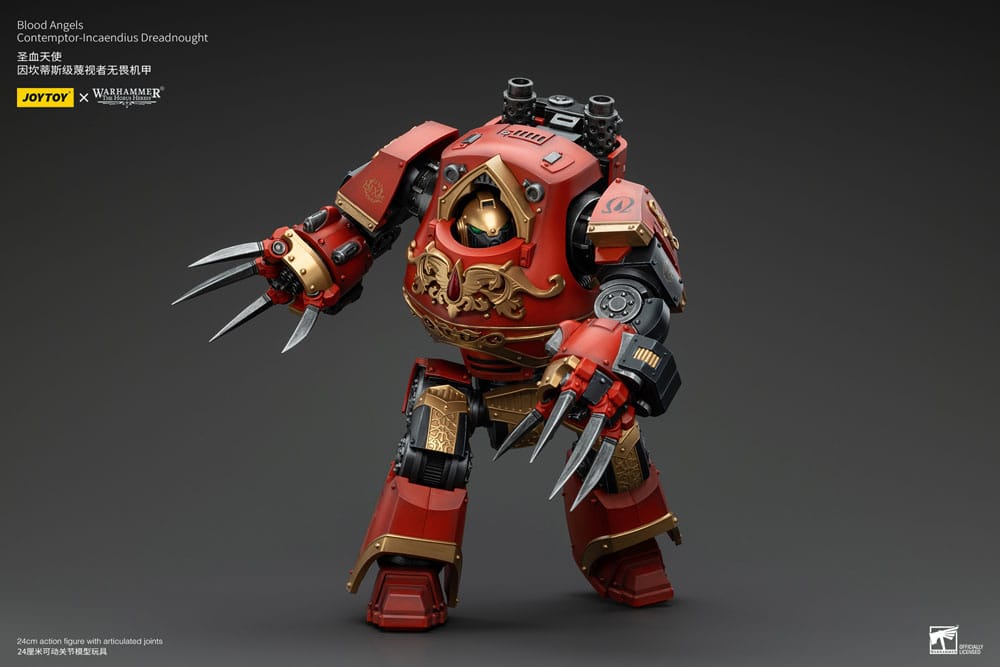 Warhammer The Horus Heresy Action Figure 1/18 Blood Angels Contemptor-Incaendius Dreadnought 24 cm    - Damaged packaging