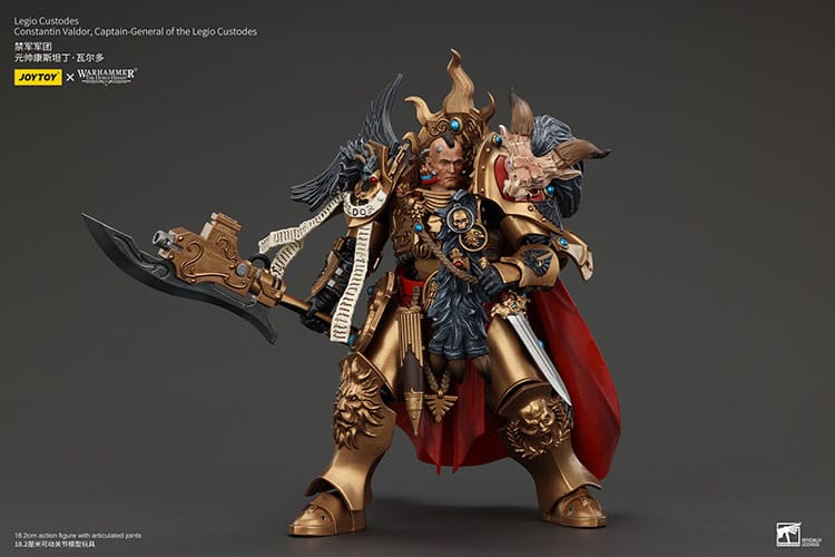 Warhammer The Horus Heresy Actionfigur Legio Custodes Constantin Valdor Captain-General of the Legio Custodes 25 cm