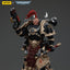 Warhammer 40k Action Figure Chaos Space Marines Black Legion Chosen with Plasma Pistol and Power Axe 20 cm