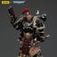 Warhammer 40k Action Figure Chaos Space Marines Black Legion Chosen with Plasma Pistol and Power Axe 20 cm