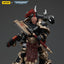 Warhammer 40k Action Figure Chaos Space Marines Black Legion Chosen with Plasma Pistol and Power Axe 20 cm