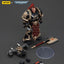 Warhammer 40k Action Figure Chaos Space Marines Black Legion Chosen with Plasma Pistol and Power Axe 20 cm