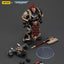 Warhammer 40k Action Figure Chaos Space Marines Black Legion Chosen with Plasma Pistol and Power Axe 20 cm
