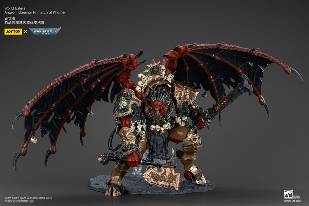Warhammer 40k Actionfigur World Eaters Angron Daemon Primarch of Khorne 48 cm